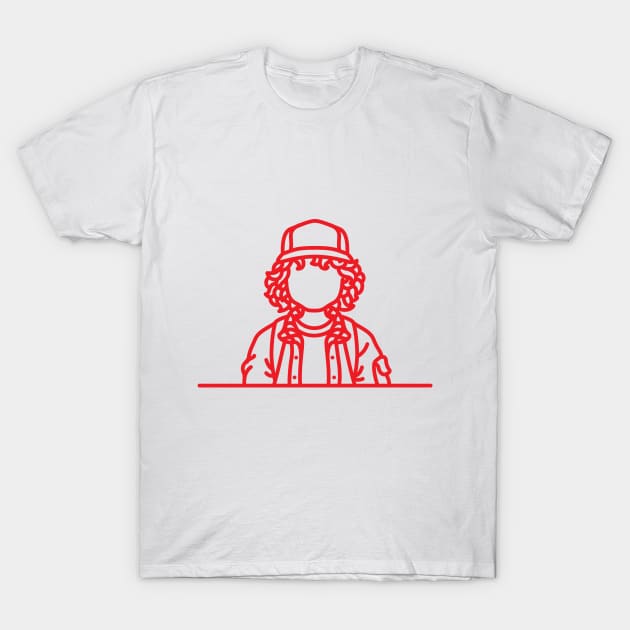 Stranger Things: Dustin Henderson T-Shirt by sofiaayuso